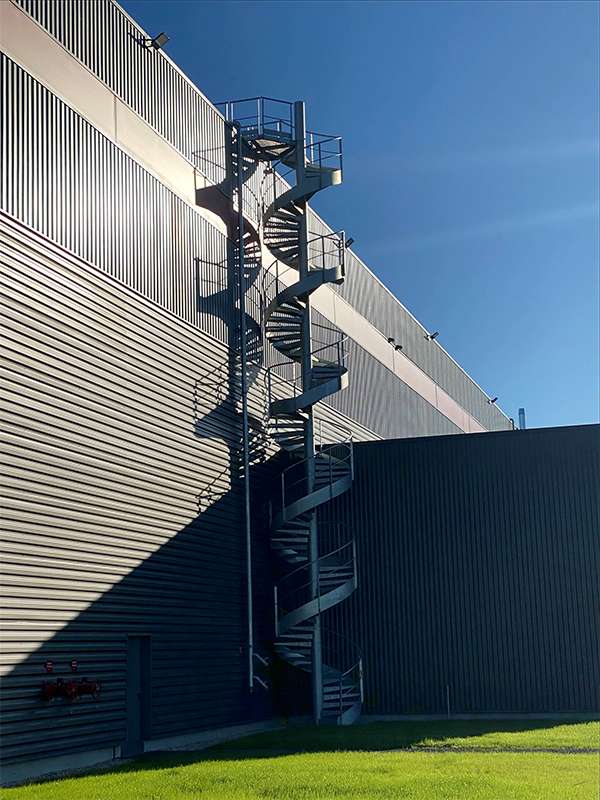 Escaliers hélicoïdaux